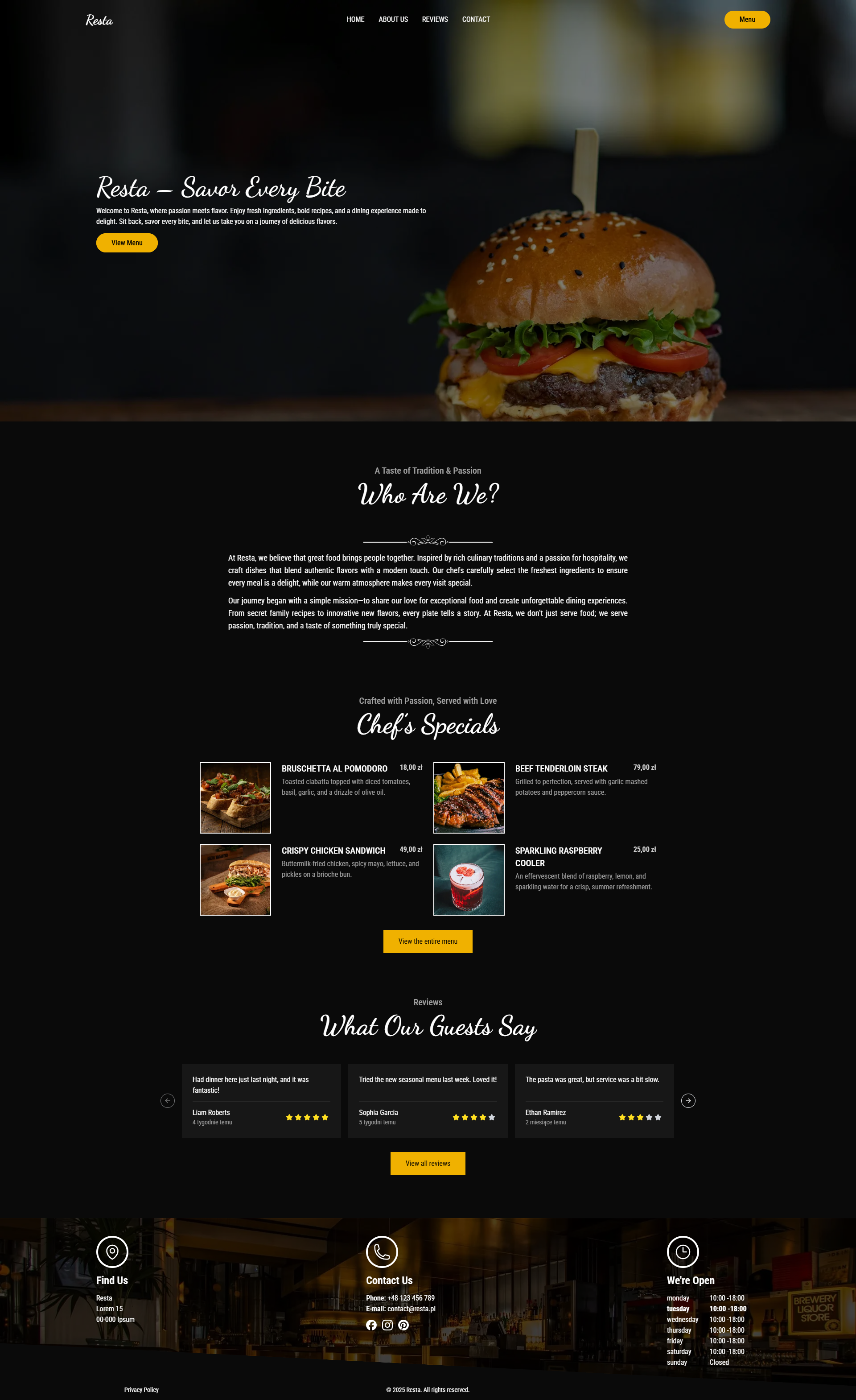 Desktop page screenshot